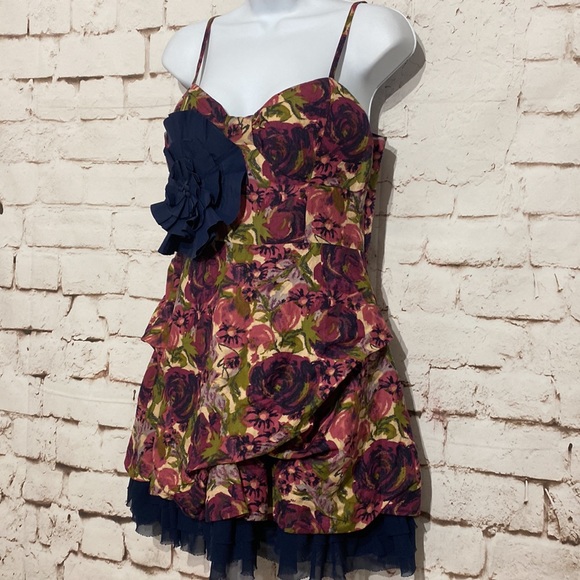 Twelve by Twelve Tea Party Mini Dress, Size M - Picture 2 of 11